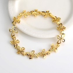 C - Bracelet en Or jaune rempli 18Ct