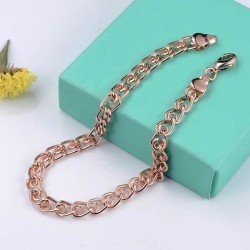 Bracelet en Or rose rempli 18Ct||Bracelet en Or rose rempli 18Ct