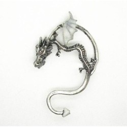 Fluorescent pour ce dragon d'oreille - gothique