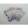 8x Pochettes cadeaux en "organza" : 8