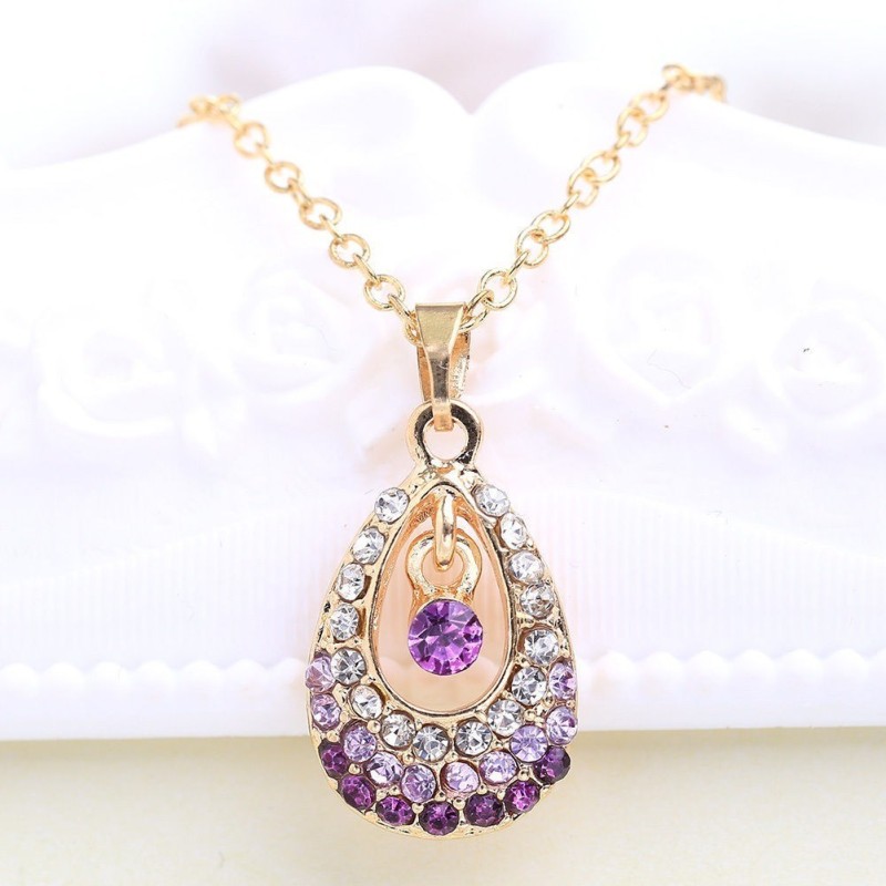 Collier  forme goutte