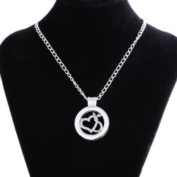 1 médaillon cage, vitré + 2 pièces interchangeables motifs cœurs doubles entrelacés :2 modèles différents / strass roses + str