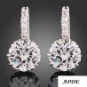  vous allez les adorer||Boucles d'oreilles Cristal - Or blanc 18Ct. Éblouissante et belle