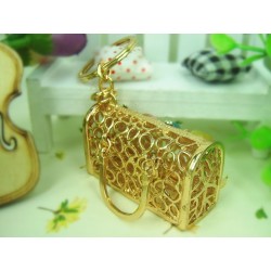  porte-clés "sac à main" pierre oeil de chat||Bijou de sac