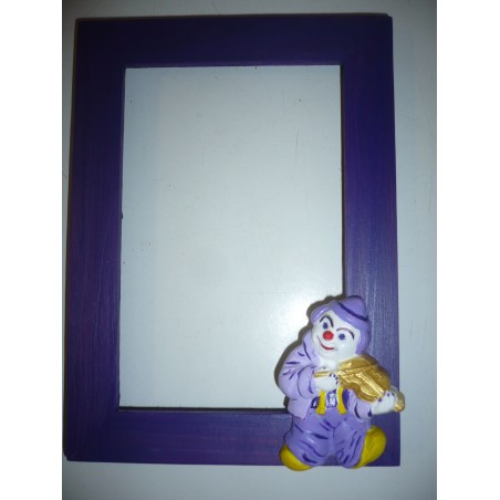 petit clown moulé plâtre