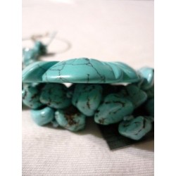 Collier Turquoise somptueux FAIT MAIN et PIECE UNIQUE