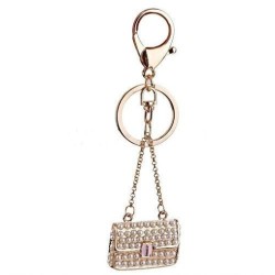  porte-clés "sac à main" perles||Bijou de sac