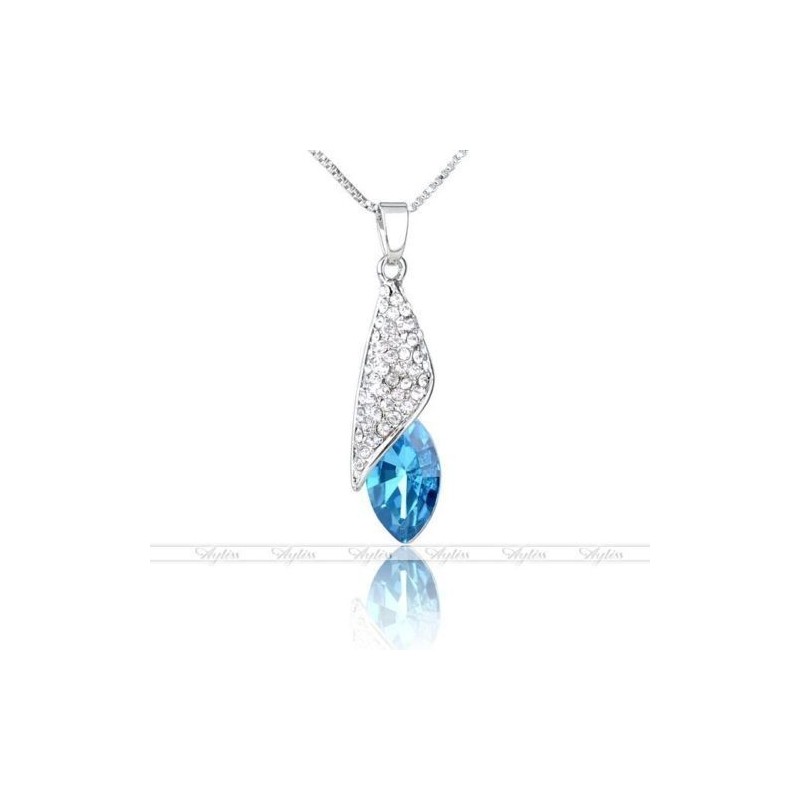 Collier cristal blue lake - Très chic - Diverses couleurs dans mes annonces