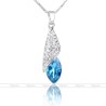 Collier cristal blue lake - Très chic - Diverses couleurs dans mes annonces