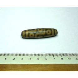  tibetain - 9 yeux tibetan.||DZI -Perle sacrée ancienne