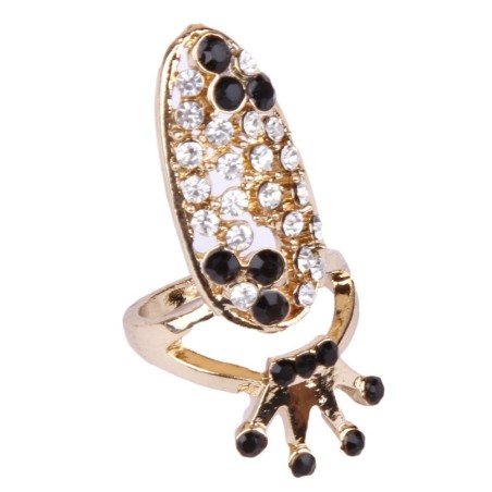 Bague d'ongle Idéal pour les spécialistes professionnels des ongles Nail Art ou débutants.Compatible avec les ongles naturels