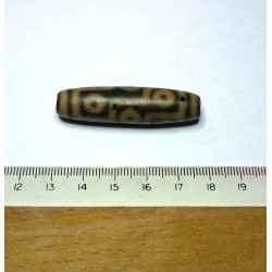  tibetain - 9 yeux tibetan.||DZI -Perle sacrée ancienne