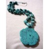 Collier Turquoise somptueux FAIT MAIN et PIECE UNIQUE