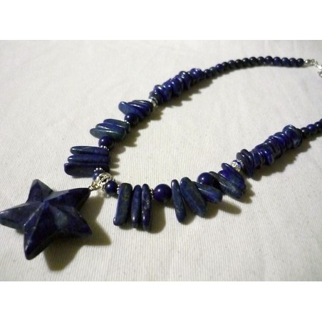 Piece unique - Collier superbe - FAIT MAIN - Lapis-Lazuli