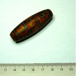  tibetain - 9 yeux - tibetan.||Superbe - DZI -Perle sacrée ancienne