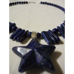 Piece unique - Collier superbe - FAIT MAIN - Lapis-Lazuli
