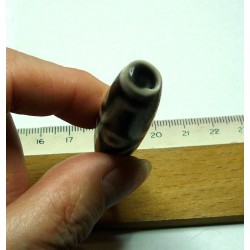  tibetain - 6 yeux - tibetan.||DZI -Perle sacrée ancienne