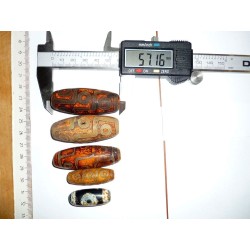  tibetain - Tibet - perle du ciel||DZI -Perle sacrée ancienne