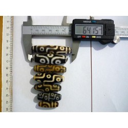  tibetain - Tibet - perle du ciel||DZI -Perle sacrée ancienne