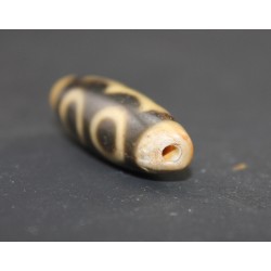  tibetain - 3 yeux tibetan.||DZI -Perle sacrée ancienne