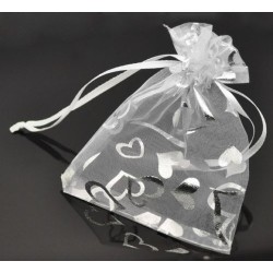 8x Pochettes cadeaux en "organza" : 8