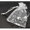 8x Pochettes cadeaux en "organza" : 8