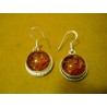 Boucles d'oreilles  100% Ambre de la Baltique