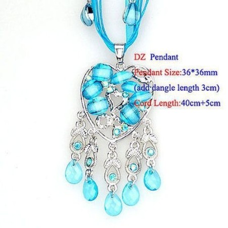 Superbe Coeur turquoise