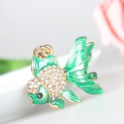 porte-clés "POISSON VERT "||Bijou de sac