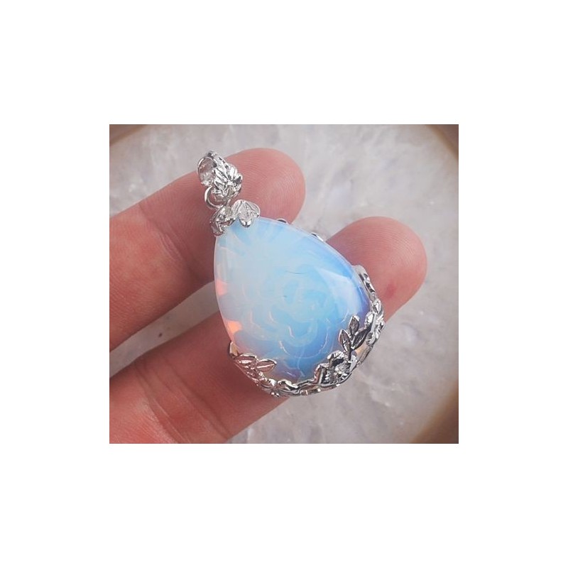 LOT de 2 pièces : collier OPALINE - prix réduit