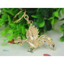  porte-clés " COQ " strass.||Bijou de sac