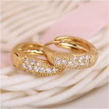 Boucles clou d'oreilles en cristal